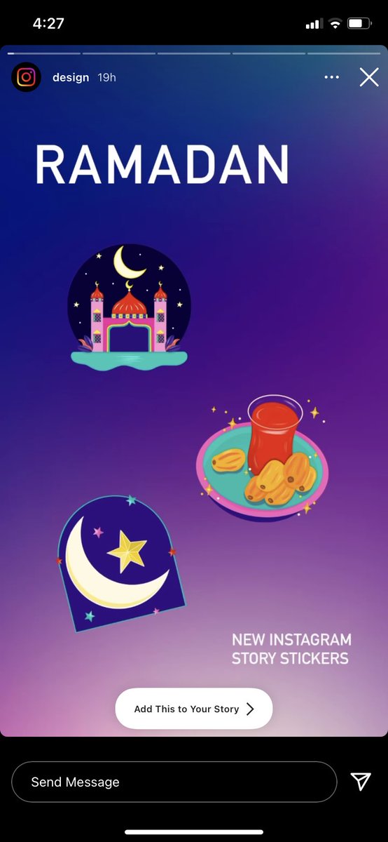 Haluulie's tweet photo. So happy to work with @instagram design team this Ramadan! 🌟🌙🥲🧡💜💗 https://t.co/3CKuO1rtso