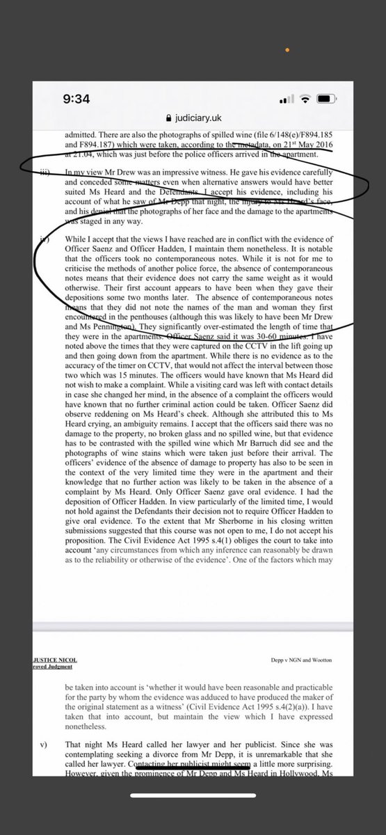 playSHRAPNElL's tweet photo. Nichols: “Mr Drew was an impressive witness”

Q of Drew: “do you have any reason .. to know why Officer Hadden would commit perjury?”

Drew: “I’m not really comfortable speculating on the behavior of the LAPD officers.” 

What a messy crime scene LAPD “behavior” refused to see... https://t.co/Q7k3Tu3gVU