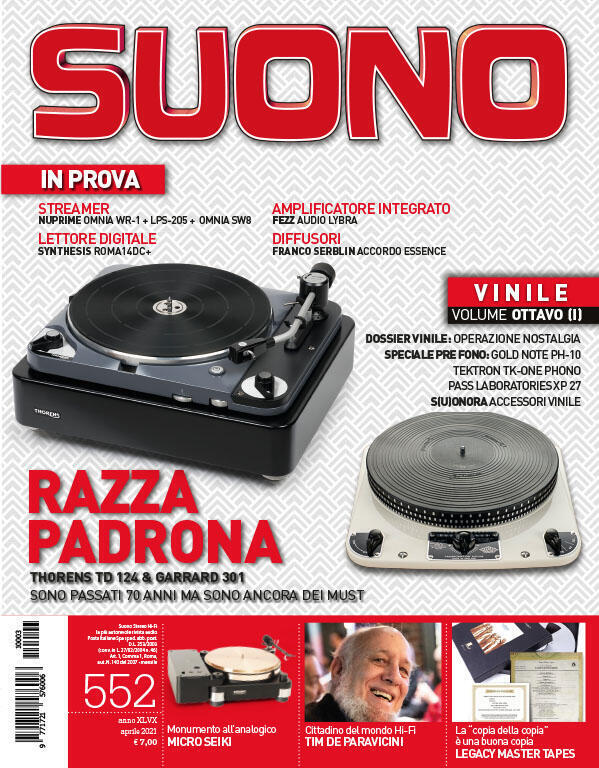 SynthesisAudio's tweet photo. great review of the Roma 14DC+ CD Player on this month's @SuonoStereoHiFi  magazine

#synthesis #madeinitaly #cdplayer #music #audiophiles #hifi #musiclovers #synthesisartinmusic #Digital #compactdisc #Roma #Lovemusic #follow 
More product info: https://t.co/iZJIlzq7yM https://t.co/rgmh2fHrJI