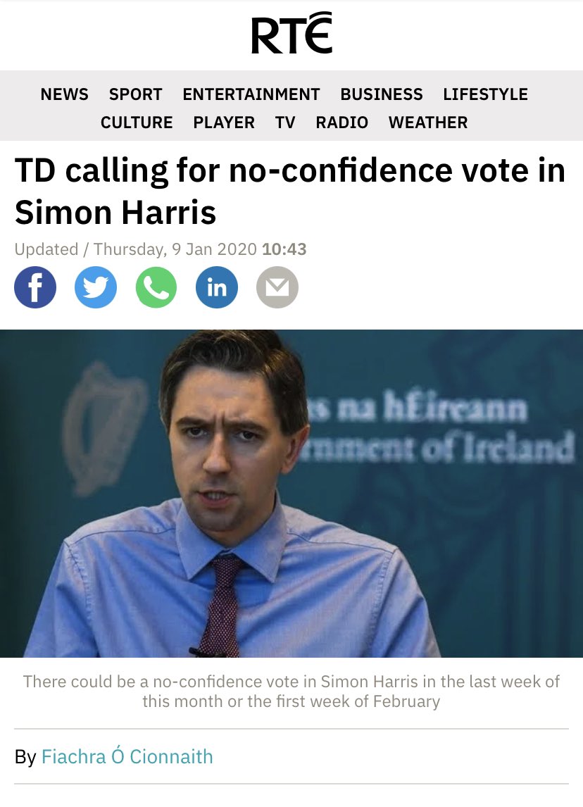 howirelandworks's tweet photo. TD calling for no-confidence vote in Simon Harris https://t.co/FmaKFirspL