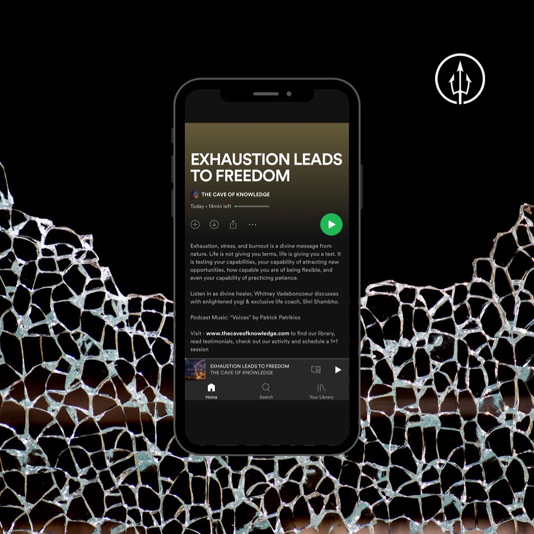 CaveKnowledge's tweet image. Exhaustion does lead to freedom. Life is not giving you terms, life is giving you tests. It is testing your capabilities. Listen to the latest episode. 

thecaveofknowledge.com/post/exhaustio…