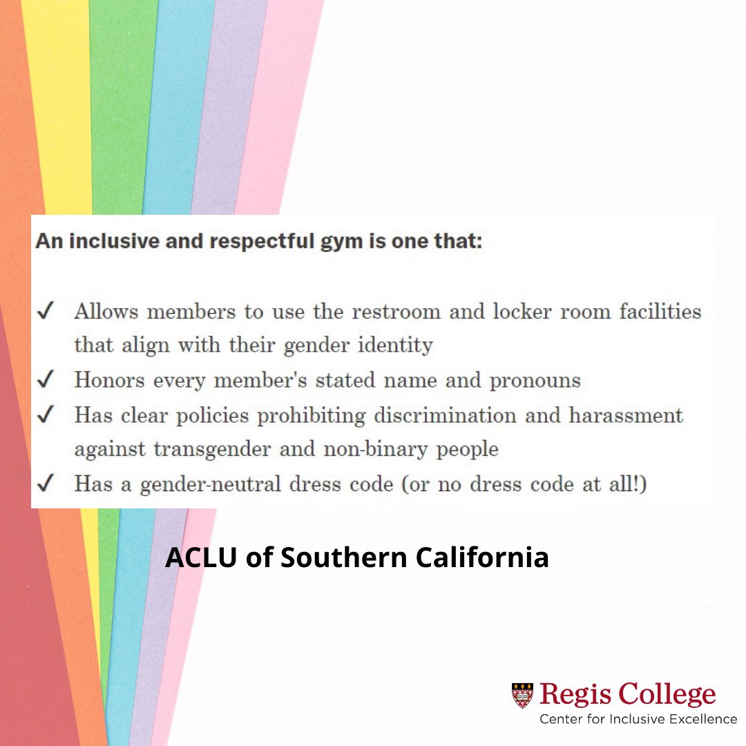 RegisInclusion's tweet photo. Physical fitness is a vital piece of many of our daily routines, but traditional gyms don’t always provide an inclusive and understanding atmosphere for LGBTQ+ community members. The following gyms offer online services for anyone who may be interested.
#lgbtq #campuspridemonth https://t.co/3Os82yUeNz