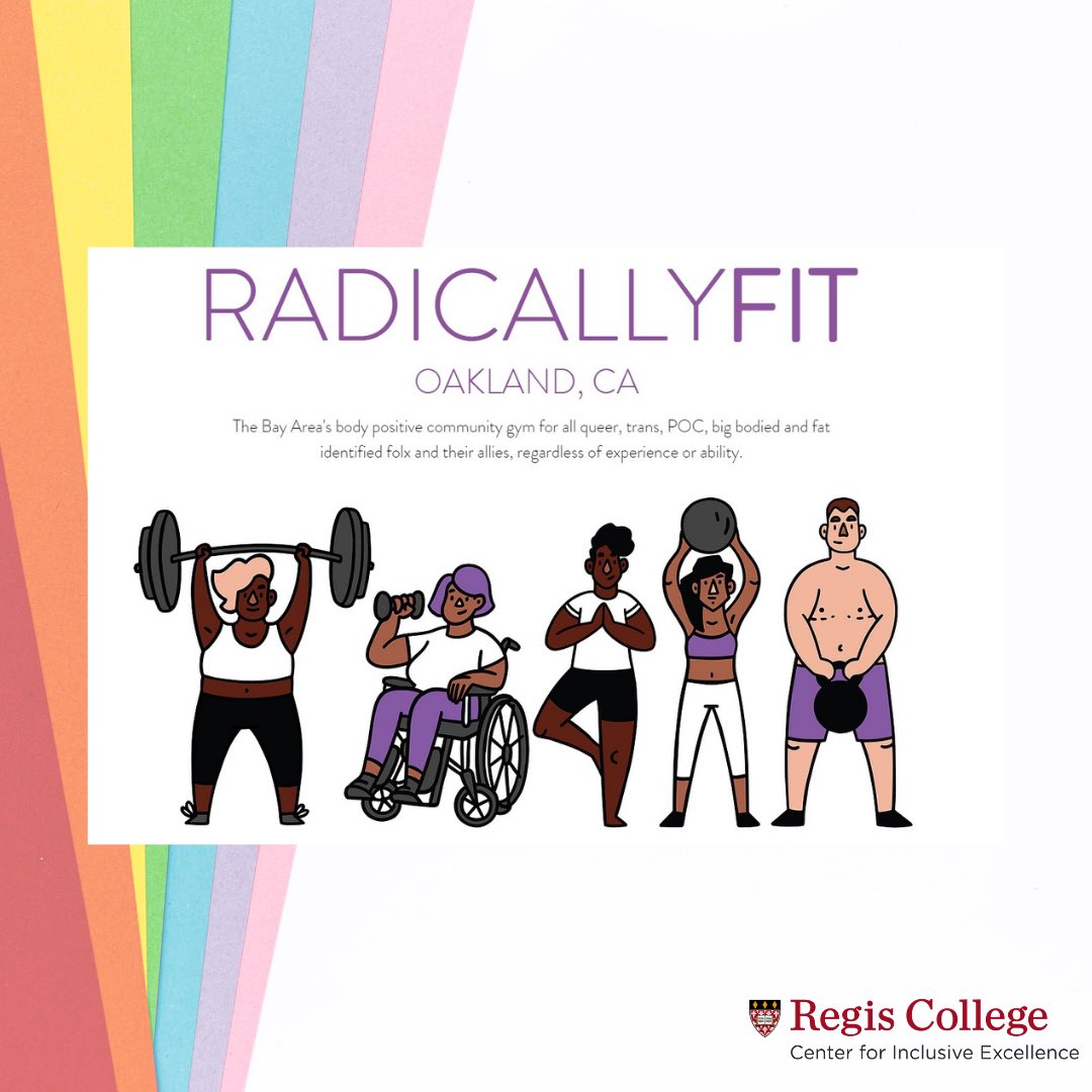 RegisInclusion's tweet photo. Physical fitness is a vital piece of many of our daily routines, but traditional gyms don’t always provide an inclusive and understanding atmosphere for LGBTQ+ community members. The following gyms offer online services for anyone who may be interested.
#lgbtq #campuspridemonth https://t.co/3Os82yUeNz