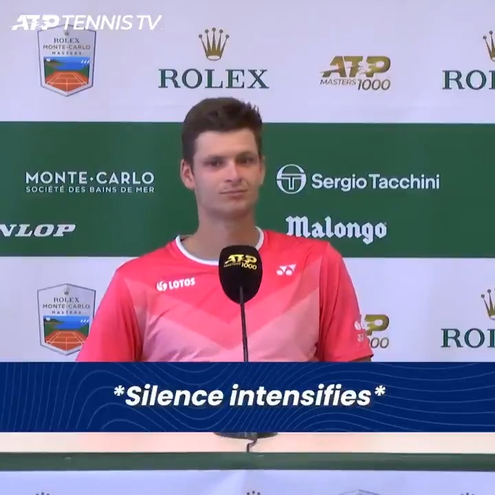 [閒聊] Hurkacz的蒙地卡羅第一輪記者會