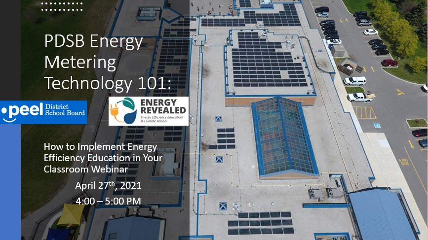 The <a href="/PDSB_eco/">Peel EcoSchools</a> Team &amp; <a href="/GreenLearning/">GreenLearning</a> invite <a href="/PeelSchools/">Peel District School Board</a> teachers to join us during Earth Week, April 27th, 4:00-5:pm, for an interactive session. 

Learn about your school's energy consumption &amp; GreenLearning's Energy Revealed Program. 

Registration: forms.gle/z1cvHVWmksQC5C…