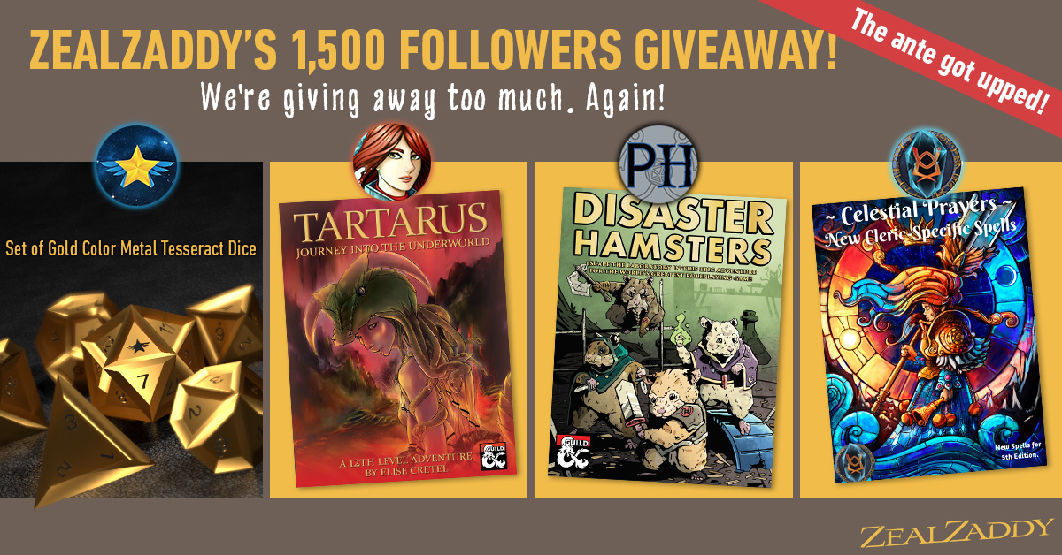  @UOPublishing upped the ante!! Now if you win their prize, you can select any of their single titles OR bundles!NOTE: See the initial post in this thread instructions on entering the giveaway!