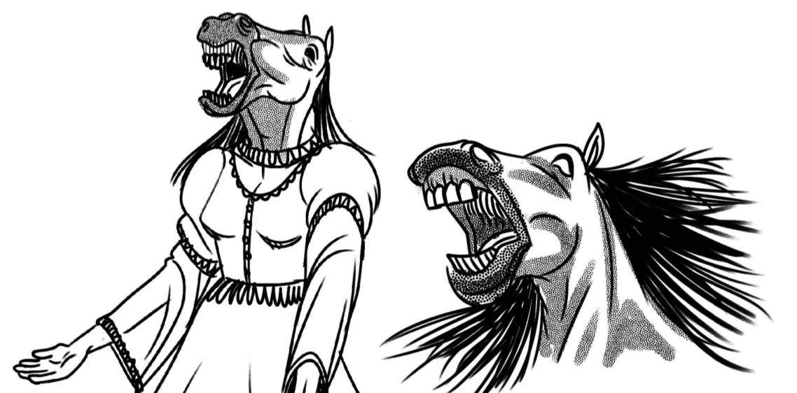 WaloComic's tweet photo. Part 2 of our series on Central American #mythology tells the story of #LaCegua, or #LaSiguanaba, who takes the form of a woman, dressed in white, and uses her charm to lure wicked men to their deaths. Find out more about the cegua here: https://t.co/shhwtmuhG5
#graphicnovel https://t.co/nETsJUe51G