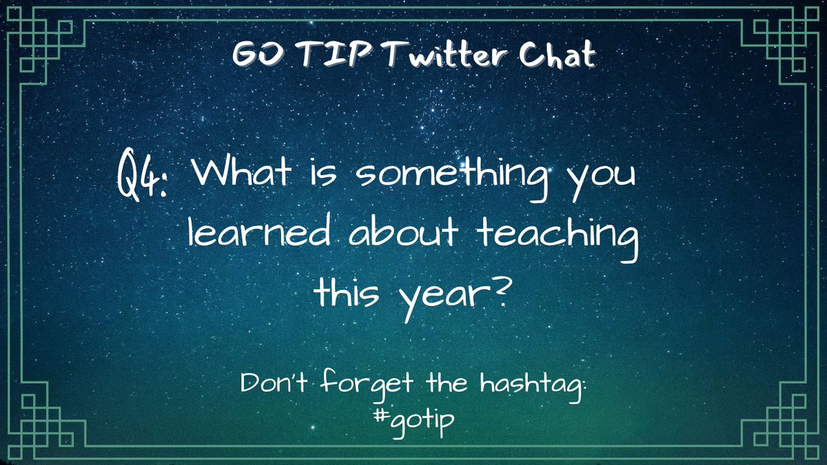 Reply with "A4:" #gotip