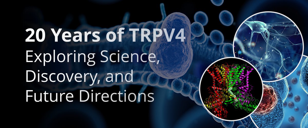 The TRPV4 ion channel was first published in 2000 by our friend and long-time collaborator Wolfgang Liedtke. Please join us June 8-11, 2021 for a virtual conference to celebrate 20 years of progress on #TRPV4 by scientists around the world insidescientific.com/virtual-events… (Please RT!)