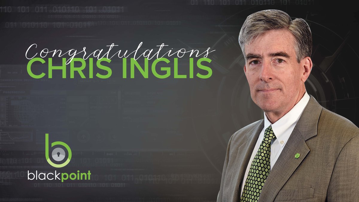 Congratulations to our long-time board member, Chris Inglis, on his recent nomination to join President Biden's team as the National Cyber Director. Mr. Inglis is the man for this position in every way, and we know he will do everything in his power to protect our country.