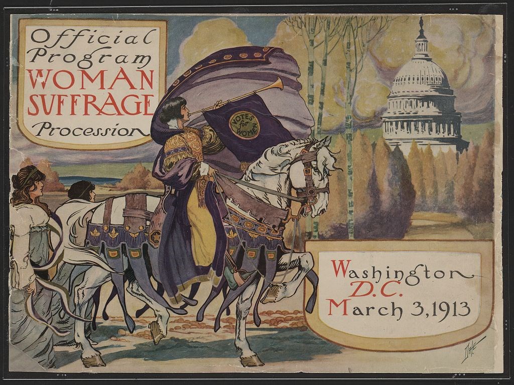 woolly_wilson's tweet photo. Women held a parade in the streets when Wilson arrived before his first Inauguration in 1913, and hardly anyone greeted him because they were all watching the Women's March! #Suffrage #MuseumBuddy @MuseumofOxford https://t.co/cDFfg9y6Hc