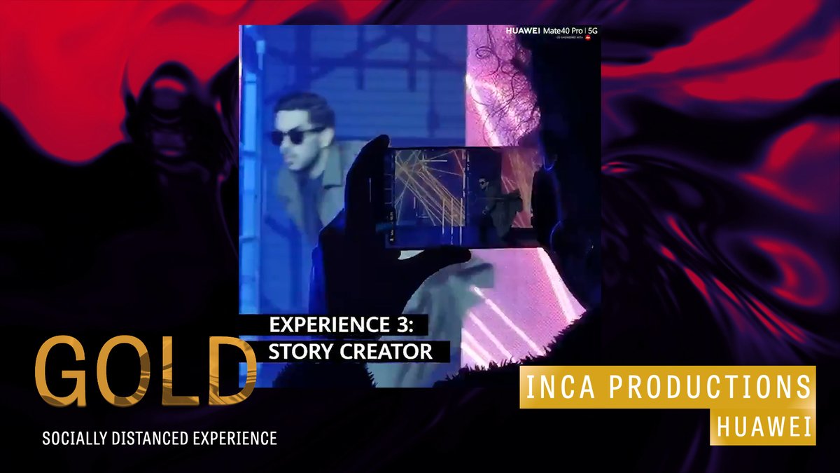 Congratulations to the #CampaignExperience Socially Distanced Experience Gold Award winner <a href="/INCAevent/">INCA Productions</a> with <a href="/Huawei/">Huawei</a> for’ Huawei MATE 40 Pro Smartphone Launch’