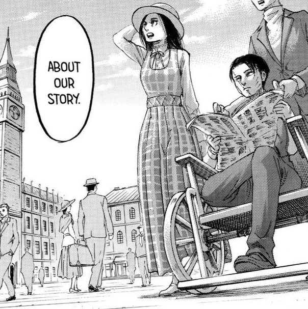 จากเด็กเมื่อวานซืนที่ฆ่าลูกน้องในหน่วยของเขาไปสู่การร่วมมือกันโดยจำเป็น

กาบิเป็นเด็กมีพรสวรรค์และความพยายามอันแรงกล้า 
ถึงจะอย่างนั้น. . . ฉันอยากเห็นยัยเด็กนี่เติบโตตามทางที่ควรจะเป็นมากกว่าการเติบโตในสนามรบ
⠀ ⠀ ⠀ ⠀
⠀ ⠀ ⠀ ⠀“ สุขสันต์วันเกิด กาบิ “