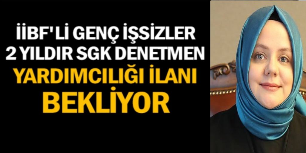 Genç işsizler 2 yıldır bekliyor 

@sgksosyalmedya
@jsarieroglu
@farukcelikcomtr
@SinanUzunpinar 
@ikoncuk
@bakiersoymhp
@fethigurer
@yukselmuslum27
@yildirimkaya40

SGKya50Değil BİNDenYrdYakışır