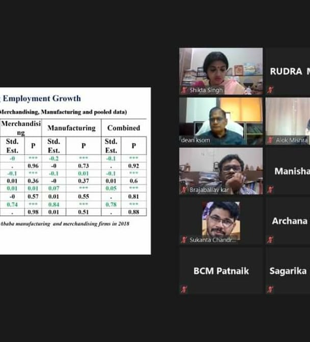 Mr. Mesaud Muhamed Hagos completed his Ph.D. degree on the thesis "An Empirical Analysis of Growth Determinants of Firms in Ethiopia: A Critical Study of Manufacturing and Merchandise Businesses” under the supervision of Dr. Shikta Singh.

#phd #bschool #ksom #kiit #research