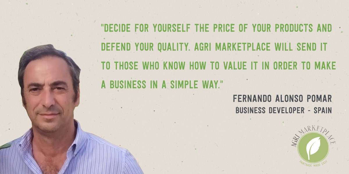 Meet Fernando, our #Businessdeveloper in Spain, responsible for connecting the #agroindustry and Spanish farmers. 

#agrimarketplace #agrimp #team #agtech #startup