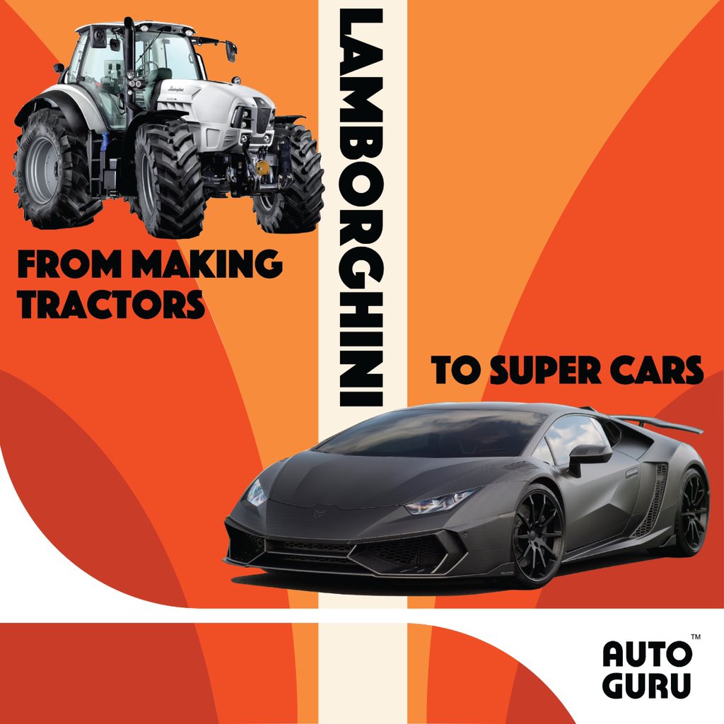 AutoGuru_India's tweet photo. What initially started off as a feud between 2 automakers, resulted into making one of the best super cars of all time, The Lamborghini! 

To know more, read our article here: https://t.co/YalOAX68WU

#Lamborghini #Auto #automotive https://t.co/wngu13H4Oe