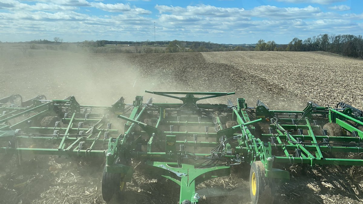 Ground prep in full swing!! #Plant2021
