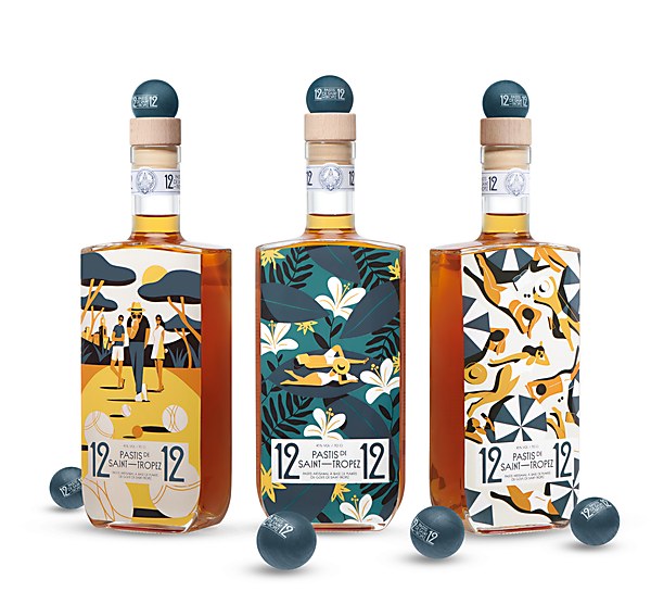 CommArts's tweet photo. EXHIBIT: With help from Quentin Monge, the new packaging for Pastis 12/12 de Saint-Tropez embodies the festivity and chicness of Saint-Tropez. https://t.co/BlHwd0mYAI
#EXHIBIT #design #illustration #packagaing #branding #identity #craftspirits https://t.co/k7ZANcygYR