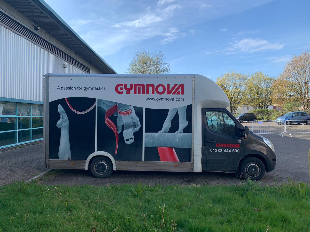 ccycgym's tweet photo. Eek...who else gets excited when they see the  Gymnova UK van!!!? 
#gettingreadytoreopen 🤗 https://t.co/EYmA20BSN0