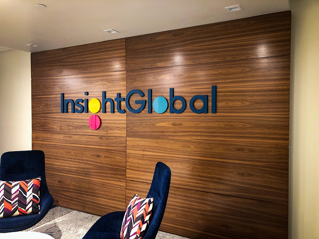 Image360KC's tweet image. Updated the dimensional logo at Insight Global in Kansas City, Missouri 
. 
. 
. 
#DimensionalLogo #3d #DimensionalSign #SignInstall