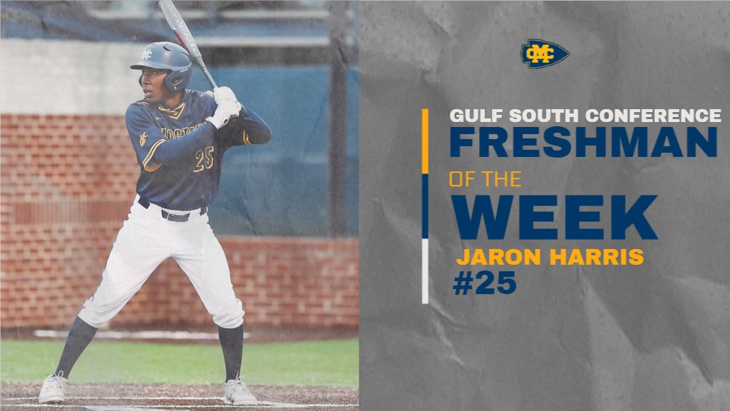 Jaron Harris Named <a href="/GulfSouth/">Gulf South Conference</a> Freshman of the Week  #COTM

📰 | gochoctaws.com/news/2021/4/13…