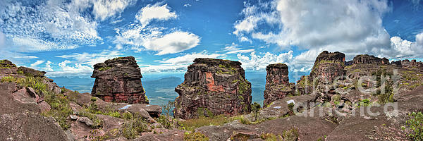 apomares's tweet photo. New artwork for sale! - "Panoramic view of Cathedral rocks at the summit of the Auyan Tepui. Canaima National Park" - https://t.co/EOXpwCRZPS @fineartamerica https://t.co/YzlkKl5Fs2