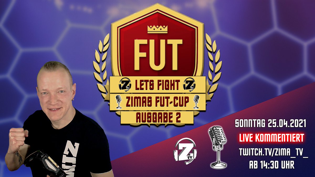 Ausgabe 2 in den Startlöchern 

Weitere Infos im Bericht auf Facebook
facebook.com/Zimatvesports/

#tournament #FUT21 #futcup #fifa21 #fifa #Commentary #Livestream
