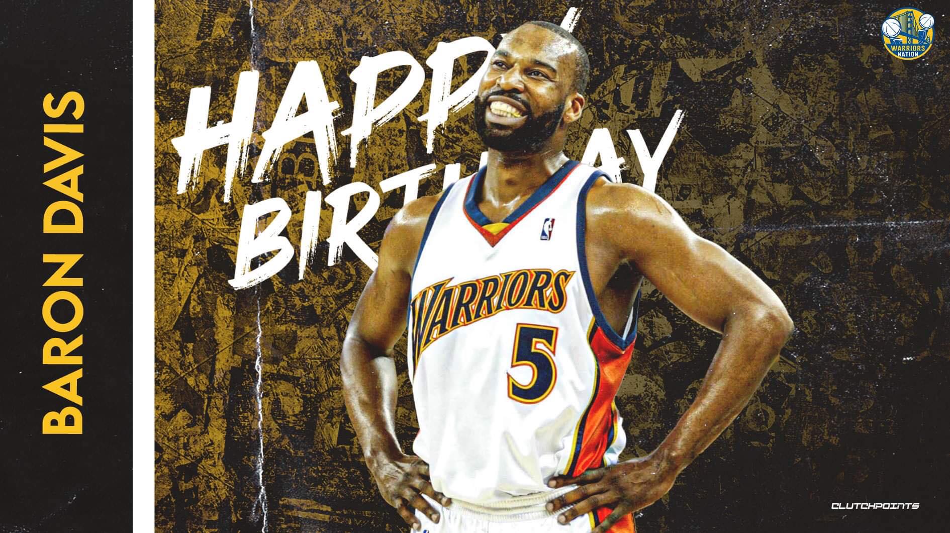 Join Warriors Nation in wishing former 2x All-Star, Baron Davis, a happy 42nd birthday!  