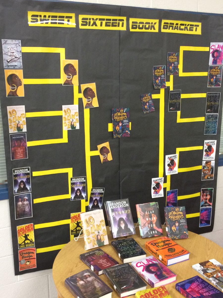 Lithonia HS Library Media Center (@lithonialibrary) on Twitter photo The 2021 Book Bracket Champion is...Let Me Hear a Rhyme by <a href="/WriteinBK/">Tiffany D. Jackson</a> Tiffany D. Jackson, lyrics by Malik Sharif. (Runner up: Grown, also by <a href="/WriteinBK/">Tiffany D. Jackson</a>. We're big fans <a href="/LithoniaHigh/">Lithonia High School</a>!) The 2021 Book Bracket Champion is...Let Me Hear a Rhyme by <a href="/WriteinBK/">Tiffany D. Jackson</a> Tiffany D. Jackson, lyrics by Malik Sharif. (Runner up: Grown, also by <a href="/WriteinBK/">Tiffany D. Jackson</a>. We're big fans <a href="/LithoniaHigh/">Lithonia High School</a>!)