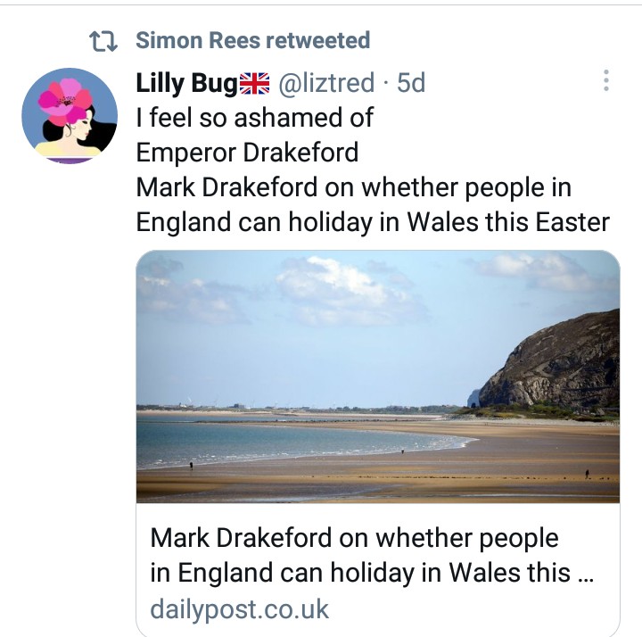 Yet the thoughts of this racist neo-Nazi are regularly peddled by Abolish candidates for  #Welshparliament including (no surprise) Mark Reckless. Is 'Lilly Bug' a nom de guerre for a member or candidate for the party?  #EnoughisEnough18/32