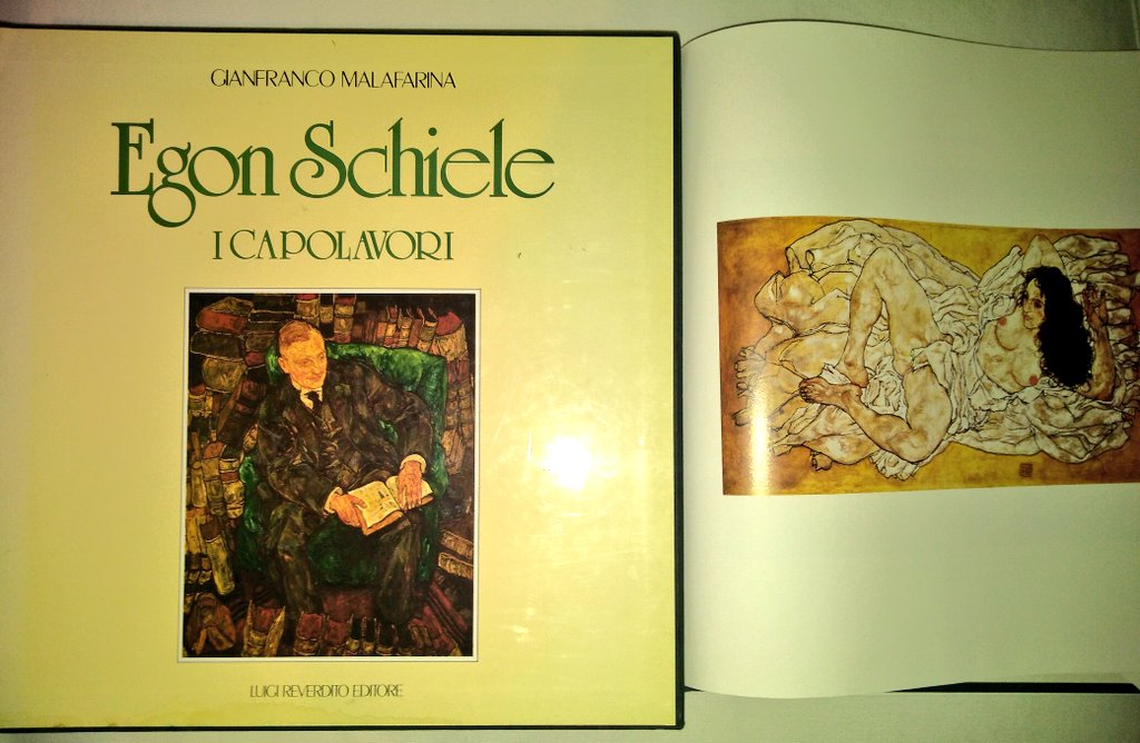 unvermouth's tweet photo. Grazie infinite a te, @lamonicamaggi, che con dedizione e passione salvi #libri!
Le chicche sono due: Schiele e la cartolina, gesto prezioso da ultimi Romantici!
(Berto e Nabokov li ho già letti, ovviamente, ma misteriosamente scomparsi dalla mia libreria! Felice di riaverli!) https://t.co/6cbQcByP4F