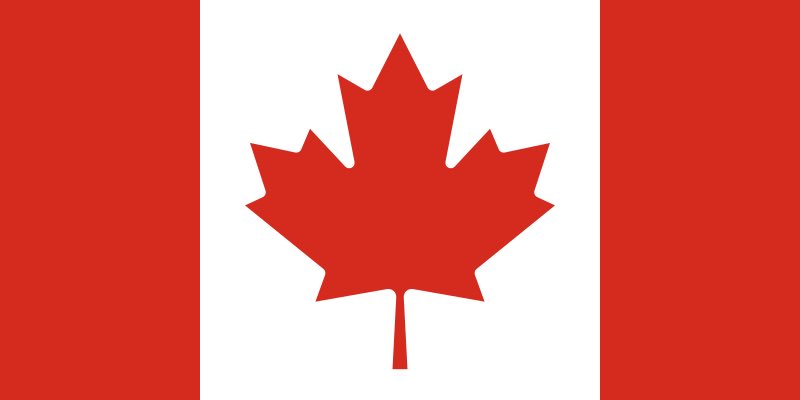 Starting with the national Canadian flag. I like how they have trademarked an entire species of tree.10/10, solid marketing