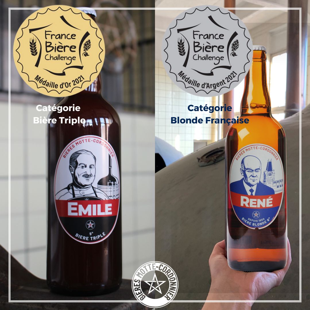 Hello_Lille's tweet photo. Nos bières brillent !
Un grand BRAVO aux bières Motte-Cordonnier (@bieresMC) qui remportent deux Prix au très renommé Concours @fbierechallenge ! #hellolille #hellolabiere https://t.co/FZJgnETgkM