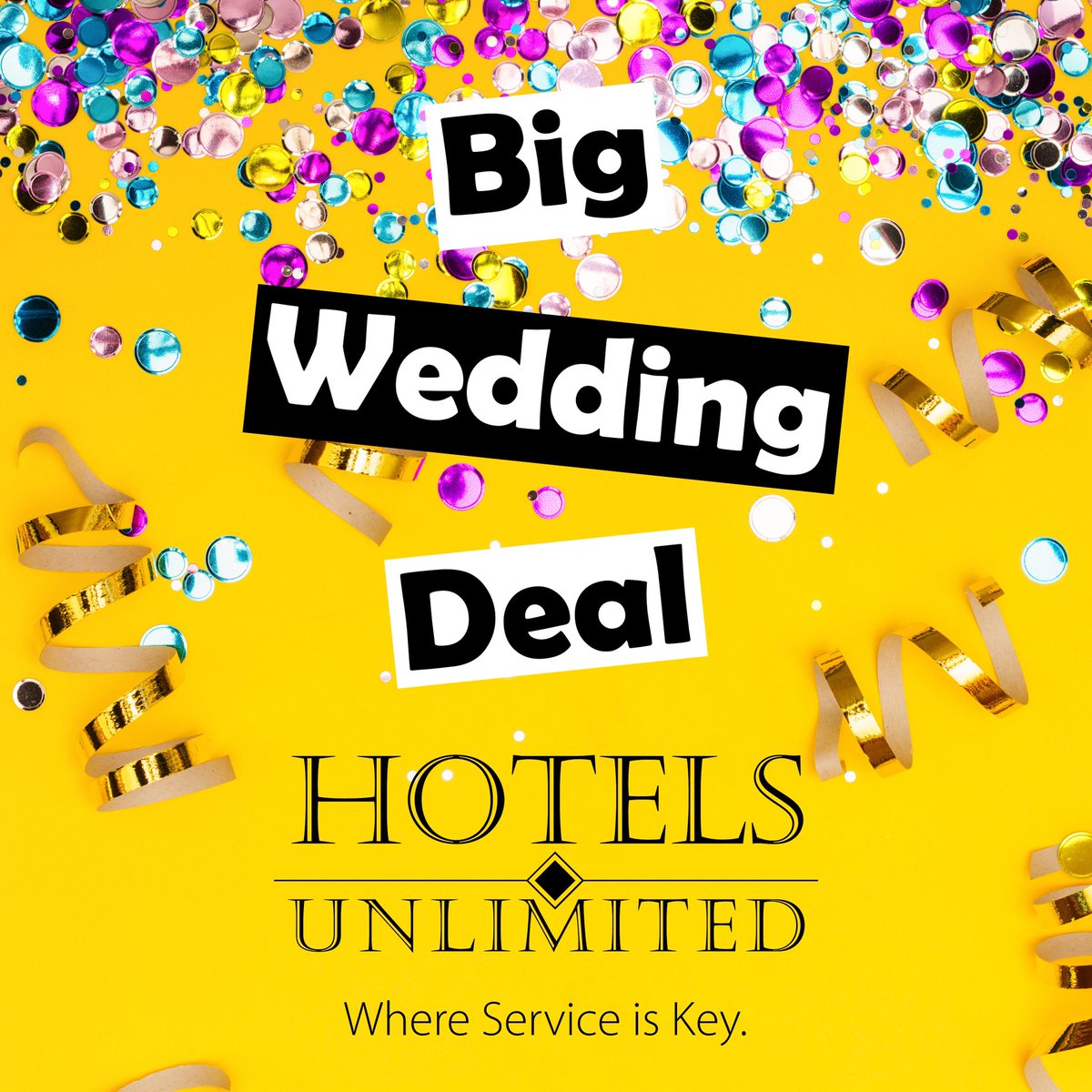 njwedding's tweet photo. Big. Wedding. Deal.

This Month: Save at Six Central NJ Wedding Venues

Packages for every budget and lots of great deals. Contact a Banquet Sales Consultant for a personal tour! 

View https://t.co/zP1tnPGJfP for more details. 

#njwedding #hotelsunlimited #weddings #njweddings https://t.co/mj5l8ESS1m