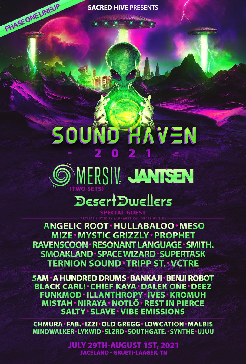 Excited to say I will be playing Sound Haven 2021! 
Looking forward to seeing the community again.

Tickets:bit.ly/3wSHKgS
<a href="/SoundHavenFest/">Sound Haven</a>