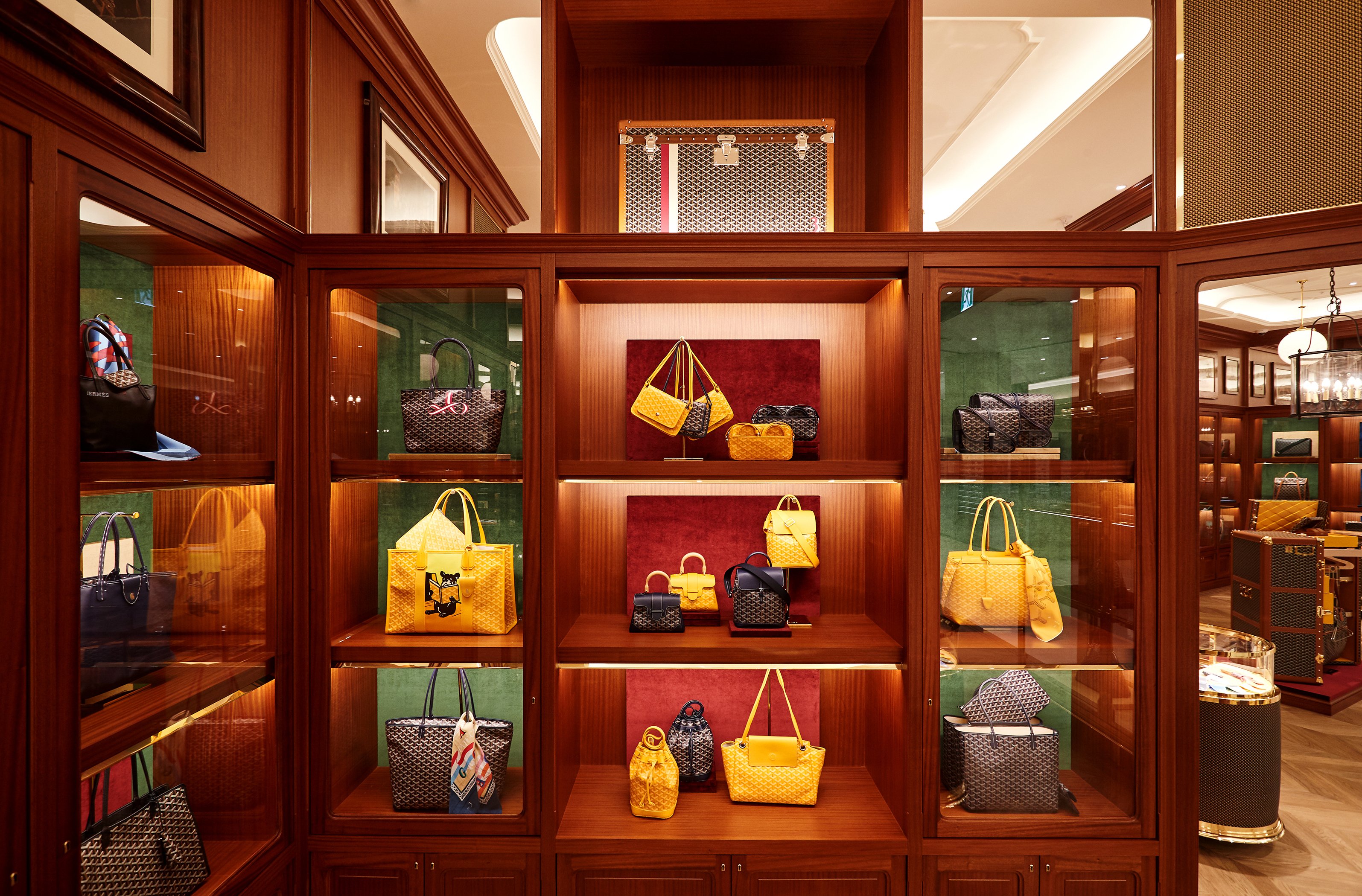 Cpp-Luxury.com - Goyard opens renovated store in Tokyo at Nihonbashi  Takashimaya department store #goyard Goyard