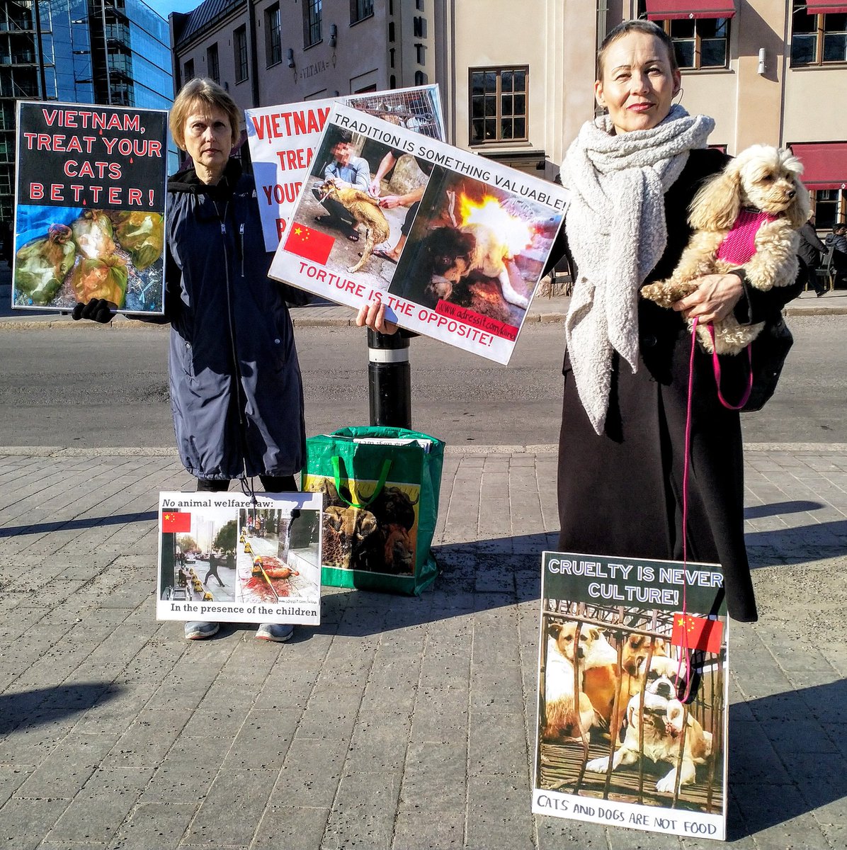 MarttaOn's tweet photo. #WeSayNoToDCMT! #thowbackpic
#helsinki2018 @peta @WHO https://t.co/bYgrdkn03Q
