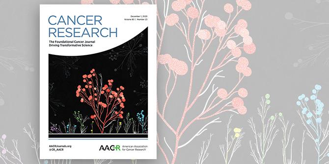 The December 1 issue won our cover contest! Congrats to the authors from 'Combined Inhibition of SHP2 and MEK Is Effective in Models of NF1-Deficient Malignant Peripheral Nerve Sheath Tumors' <a href="/TomarT_2SHAR/">Tushar Tomar</a> <a href="/FRodriguezNP/">Fausto Rodriguez</a> <a href="/CPratilasMD/">Christine Pratilas MD</a> #AACR21
bit.ly/3g7M1Hi