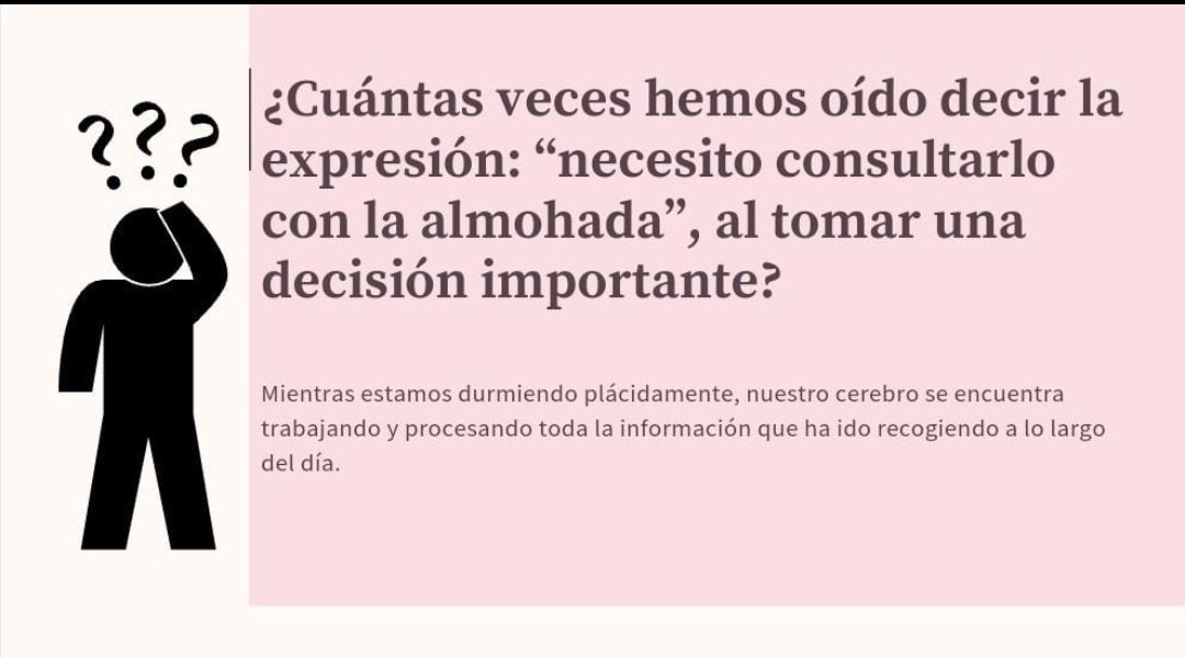 ConnectionBrain's tweet photo. EL PAPEL DEL SUEÑO EN LA MEMORIA, mucho más en nuestro blog. #Psicología #blog #sueño #Memoria https://t.co/AI1tpV5iwG