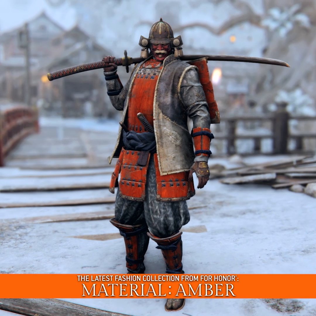 For Honor Next Up To Showcase The New Amber Material Fashion Trend Is Kensei Here Is A Warrior Who S Looks Are Sure To Heat Up The Battlefield Get Yours For Honor Next Up To Showcase The New Amber Material Fashion Trend Is Kensei Here Is A Warrior Who S Looks Are Sure To Heat Up The Battlefield Get Yours