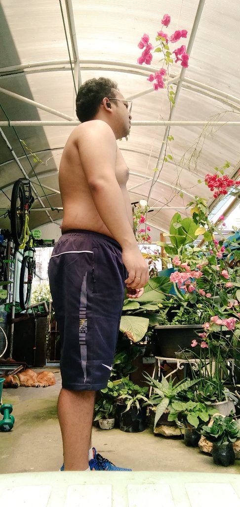 AAlambra's tweet photo. Finally back to my old body feature when lockdown begun a year ago. https://t.co/wvJ3jA1Lze