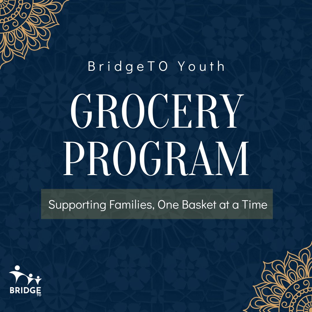 bridgeto_youth's tweet image. Ramadan Kareem from the BridgeTO Family! Today, we are excited to announce the launch of BridgeTO Youth's annual Grocery Program. Want to help? 💛 There's plenty of ways! Learn more at our website: bridgetoyouth.com/grocery-campai…

#BridgeTO #Ramadan #RamadanMubarak #RamadanKareem