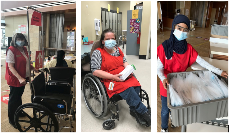 sevenoakswpg's tweet photo. It's #NationalVolunteerWeek! Although we are grateful for our volunteers every day, we would like to take this opportunity to formally recognize and thank our volunteers for their dedication and help. 
Pictured below are some of our volunteers on duty! Louise, Amanda &amp; Daad! https://t.co/odi7lkC4Wn