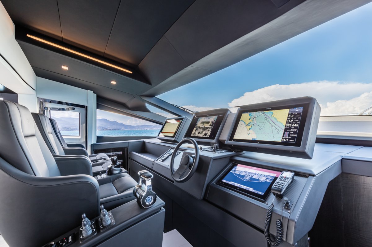 FerrettiGroup's tweet photo. Science fiction comes as standard: an exclusive wheelhouse ready for you to tame the waves.
-
#keepbuildingdreams #proudtobeitalian🇮🇹 #italia #madeinitaly #ferrettigroup
https://t.co/bKm8FAtlgq https://t.co/dYzmWxBLsY