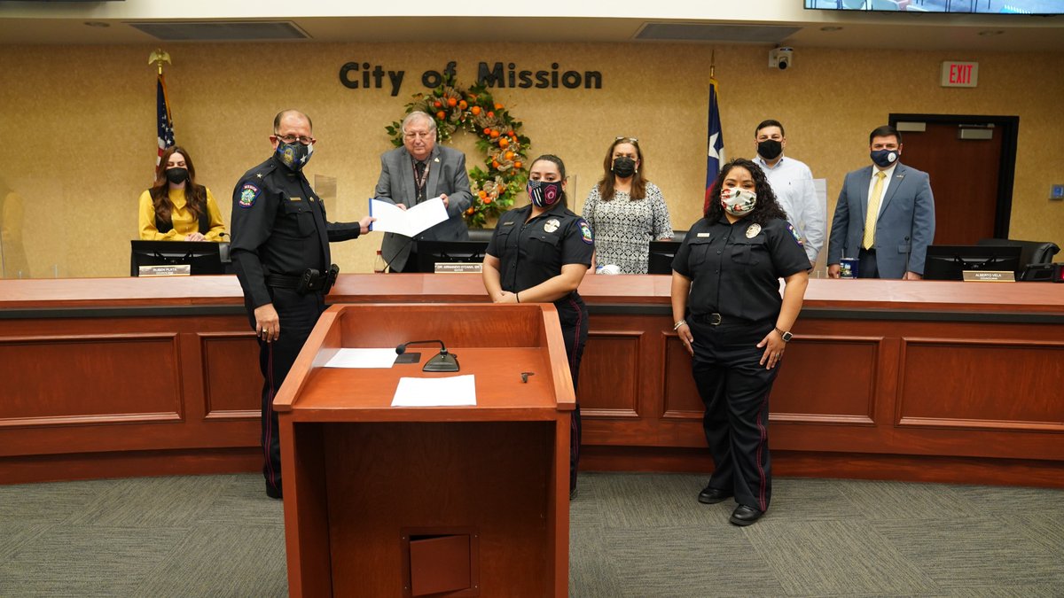 City of Mission, TX (@cityofmissiontx) on Twitter photo A proclamation was held by #Missionโs City Council to recognize the heroes behind the microphone during National Telecommunicators Week. Thanks to all our police & fire dispatchers for keeping our first responders & community safe!
#MissionProud ๐ฆธ๐ง๐ค A proclamation was held by #Missionโs City Council to recognize the heroes behind the microphone during National Telecommunicators Week. Thanks to all our police & fire dispatchers for keeping our first responders & community safe!
#MissionProud ๐ฆธ๐ง๐ค