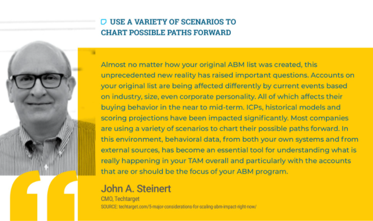 Informa TechTarget (@informattgt) on Twitter photo Whether you've been doing #ABM for years or are just learning the ropes, this collection of wisdom from 12 ABM experts can help you fine-tune your strategy.
bit.ly/3uHWpJG via <a href="/PaulTDenham/">Paul Denham</a>
#B2Bmarketing #marketing Whether you've been doing #ABM for years or are just learning the ropes, this collection of wisdom from 12 ABM experts can help you fine-tune your strategy.
bit.ly/3uHWpJG via <a href="/PaulTDenham/">Paul Denham</a>
#B2Bmarketing #marketing