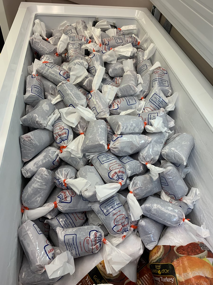 LloydminsterThe's tweet photo. Many thanks to the Farmer in Kitscoty, Alberta who donated meat to our Food Bank.  Your support is much appreciated. https://t.co/IjYilTGqE9