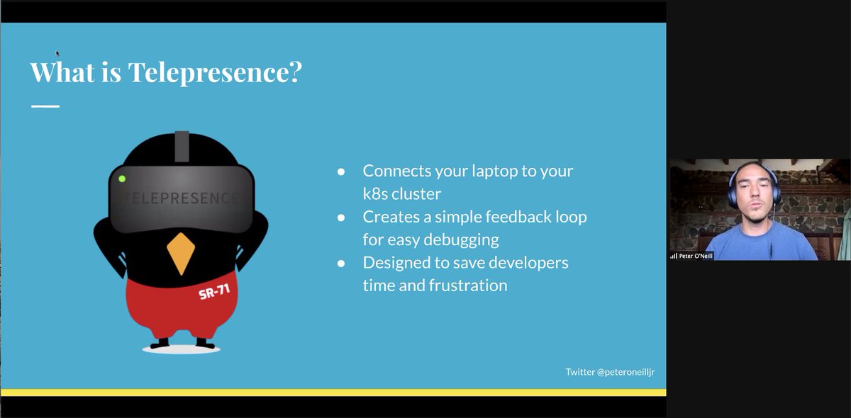 danielbryantuk's tweet image. Watching @peteroneilljr talking about the developing effectively with apps running on @kubernetesio using Go, VS Code, and @telepresenceio 2, at #DevOpsForEveryone with @joe_bignell
meetup.com/DevOps-For-Eve…