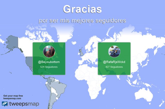 Un agradecimiento especial a mis mejores seguidores esta semana @Beyoubottom, @RafaRjsWckd https://t<a href="/tag/instagram"class="tags"><span>#instagram</span></a><a href="/tag/like"class="tags"><span>#like</span></a><a href="/tag/facebook"class="tags"><span>#facebook</span></a><a href="/tag/friens"class="tags"><span>#friens</span></a><a href="/tag/whatsapp%20"class="tags"><span>#whatsapp </span></a>